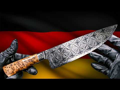 Making A $2,200 German Chef Knife