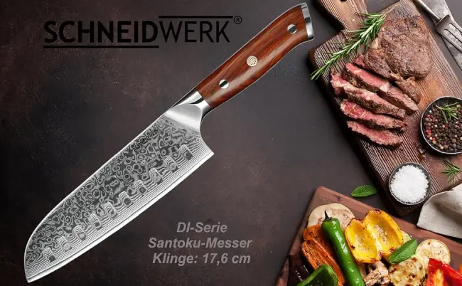 Schneidwerk santoku-messer 18cm