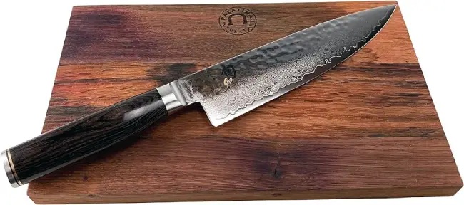 Cuchillo Chef Tim Málzer con Tabla de Corte