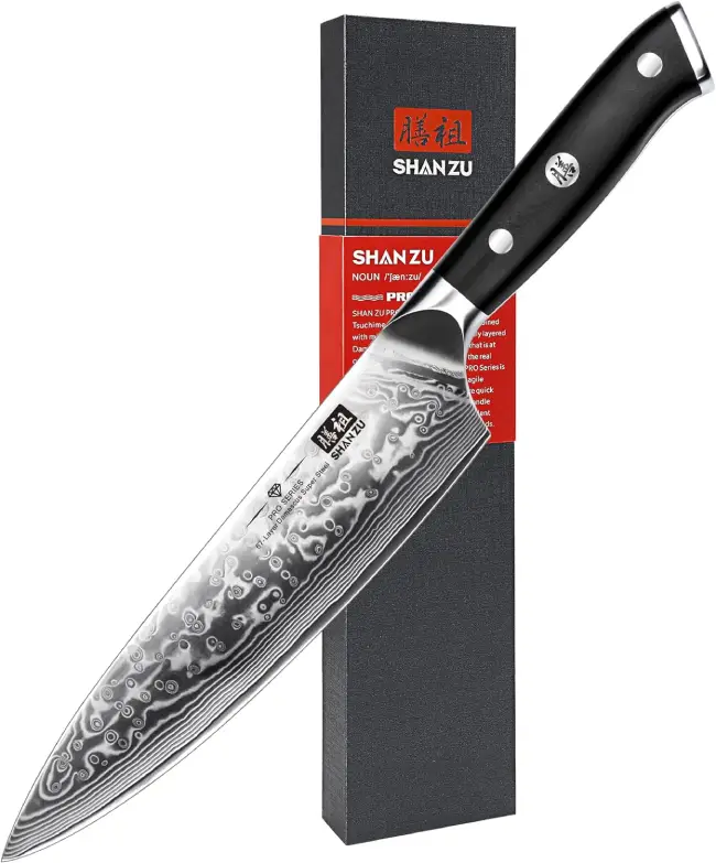 cuchillo chef shan zu 20cm