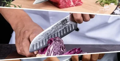 Juego de cuchillos de cocina shan zu, premio a los mejores cuchillos de cocina calidad precio