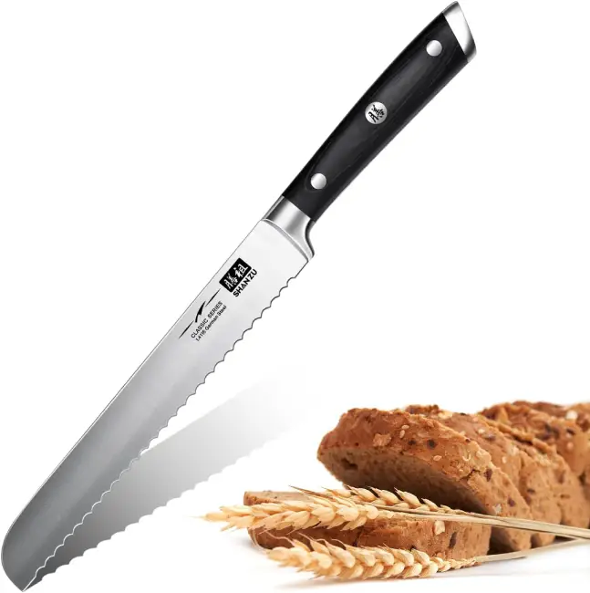 SHAN ZU Cuchillo Panero 20cm - Serie CLASSIC