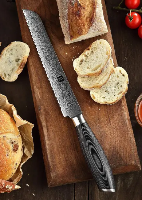 cuchillo pan xinzuo serie ya
