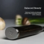 mango de nogal de santoku shun premier